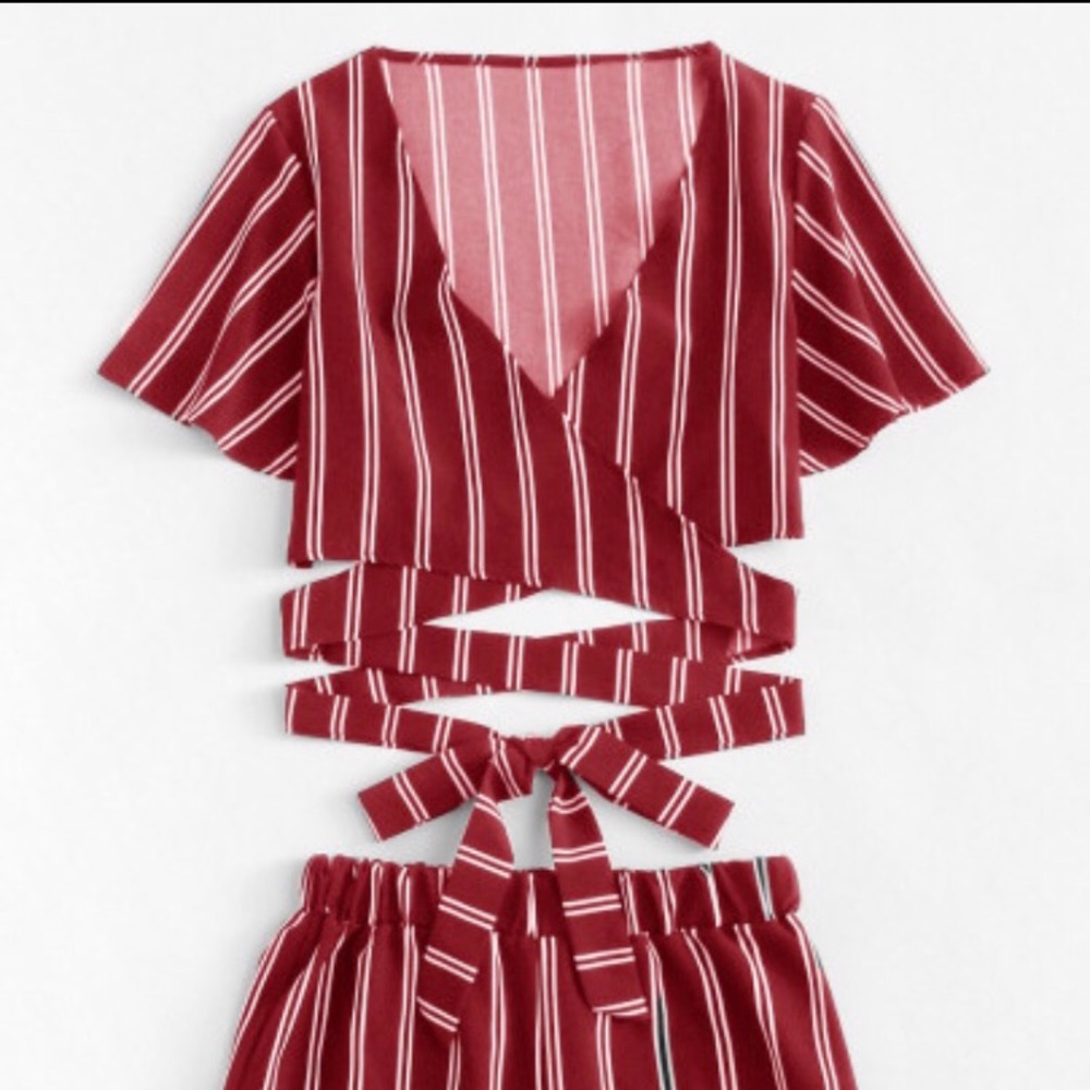 Fun and flirty two piece outfit